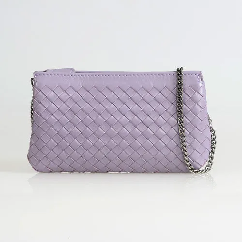 Woven Leather Purse