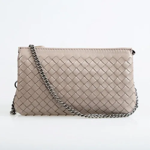 Woven Leather Purse