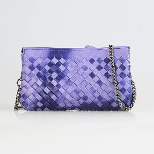 Woven Leather Purse