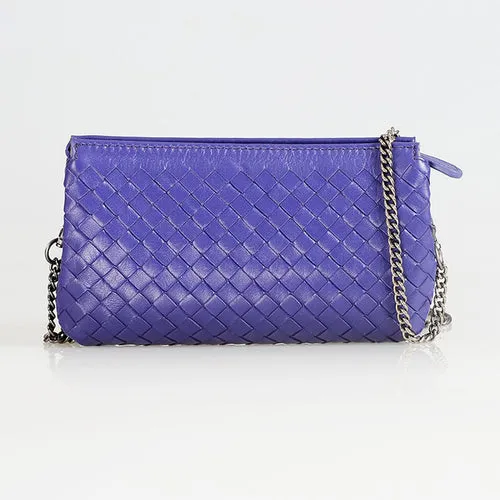 Woven Leather Purse