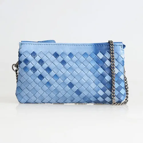 Woven Leather Purse
