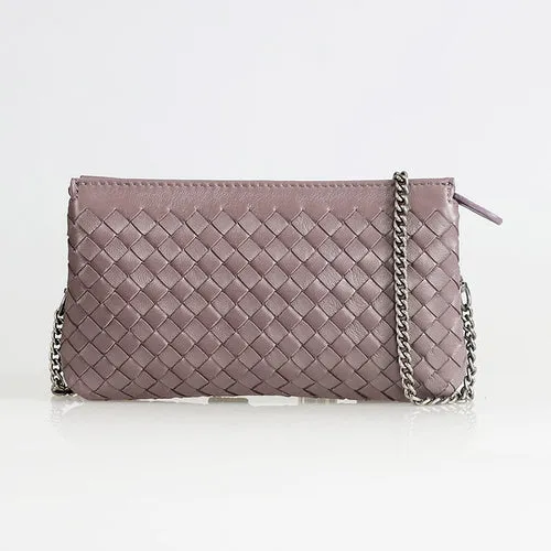 Woven Leather Purse