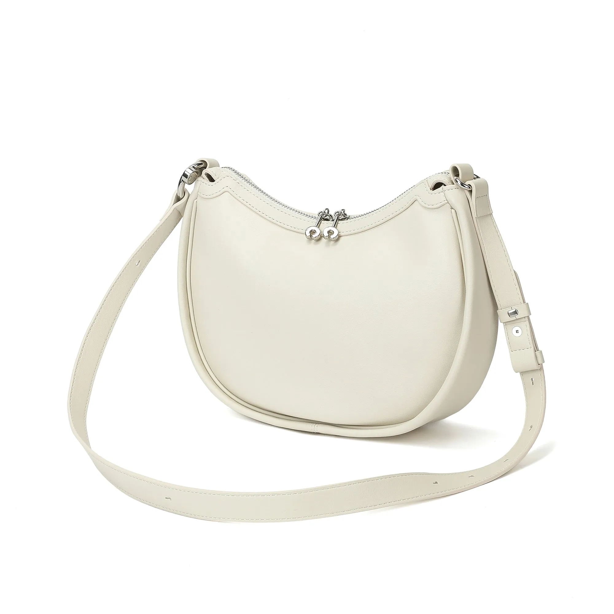 Woven-Leather Shoulder Bag