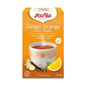 YOGI TEA Ginger Orange & Vanilla 17 bags