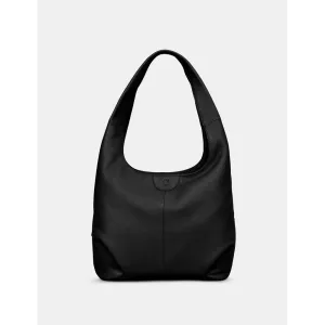Yoshi Meehan Black Leather Shoulder Bag