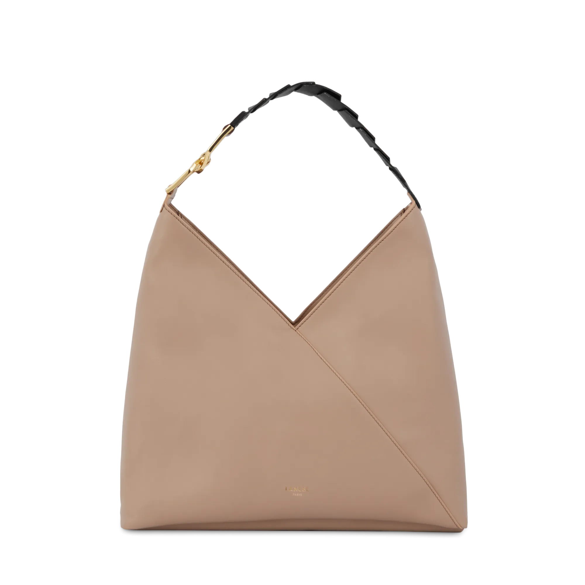 Zip hobo bag