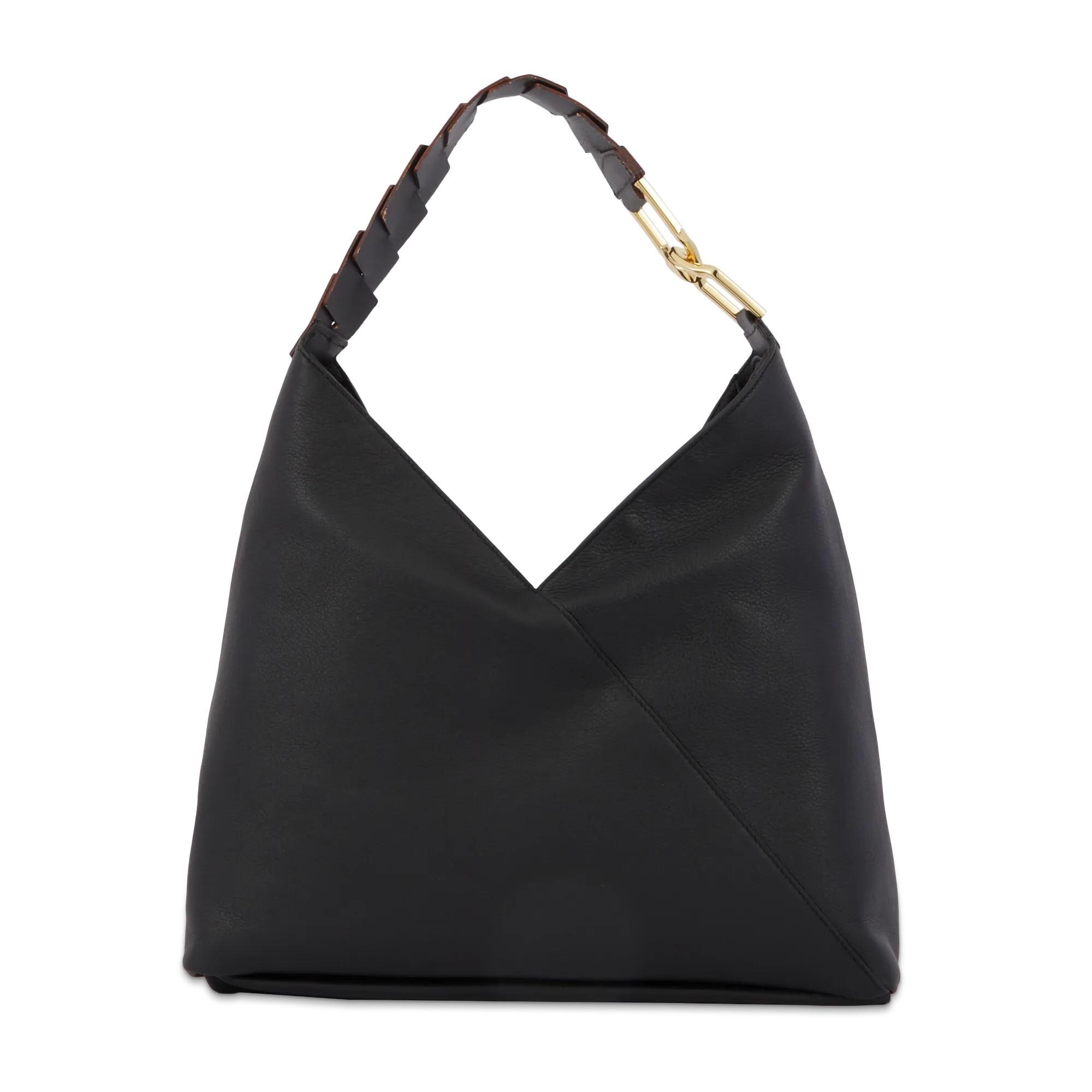 Zip hobo bag