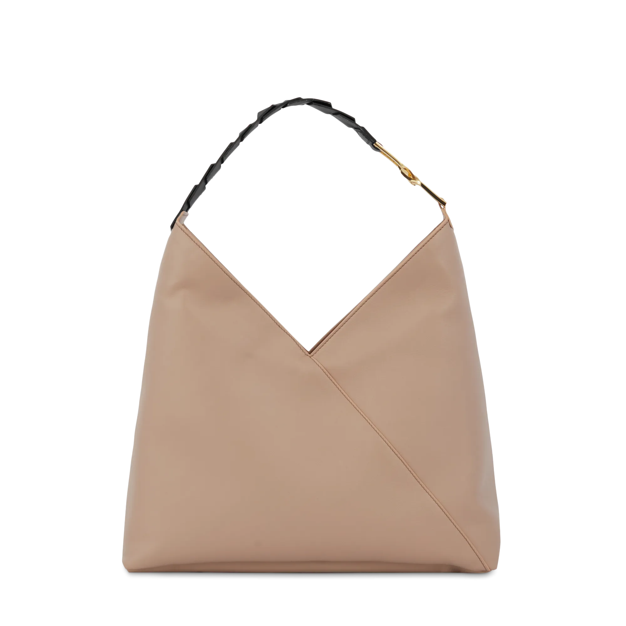 Zip hobo bag