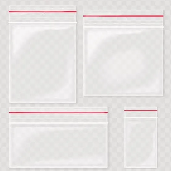 Zip Lock Bag Transparent ( (Pack of 1000 51-micron)