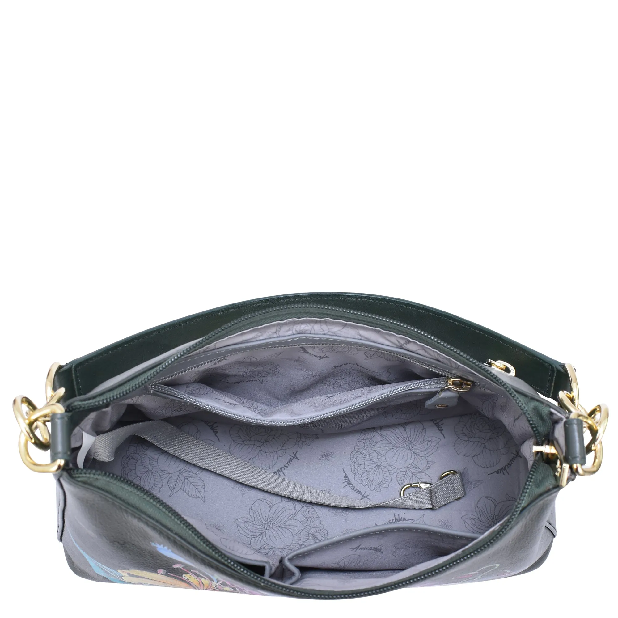 Zip-Top Shoulder Hobo - 707