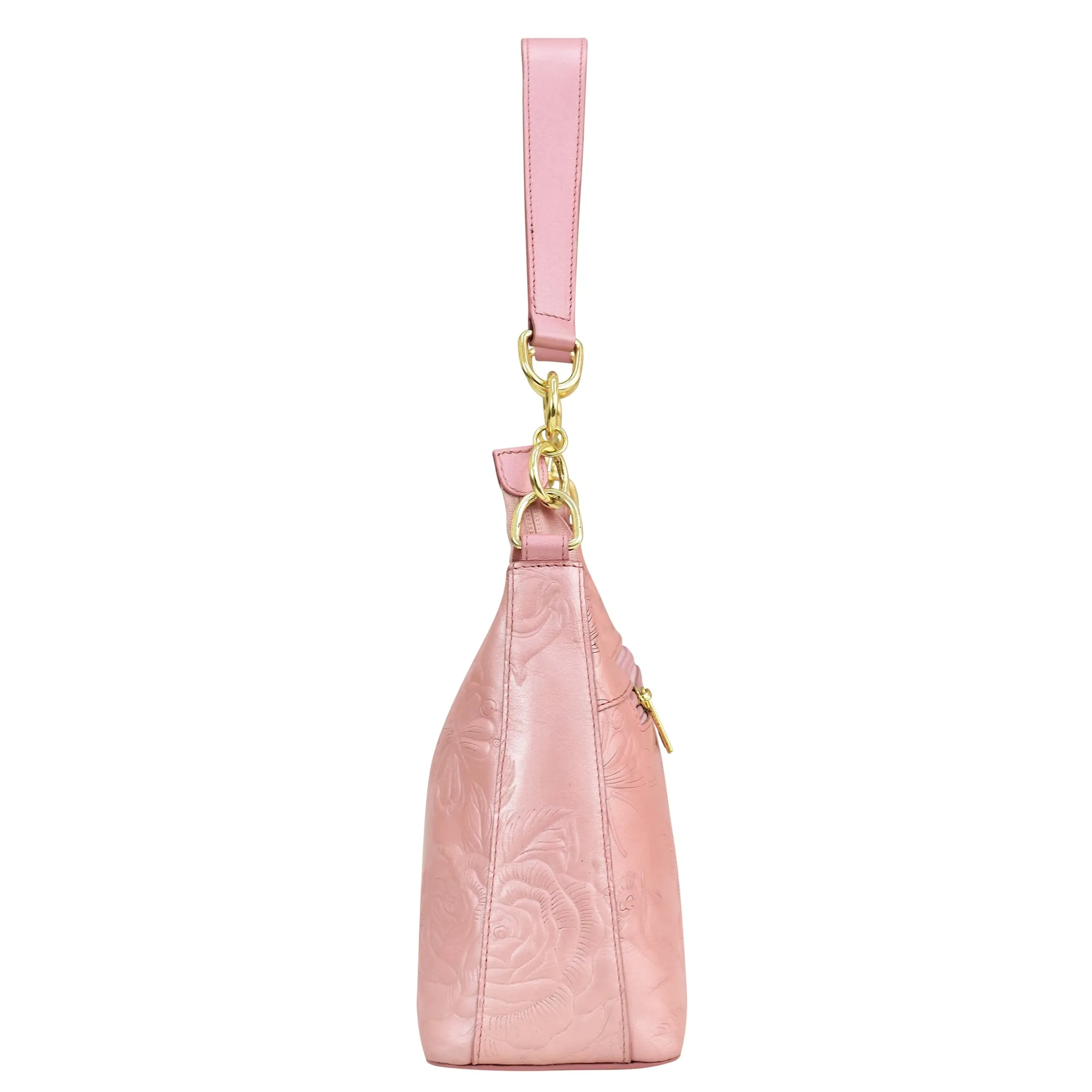 Zip-Top Shoulder Hobo - 707