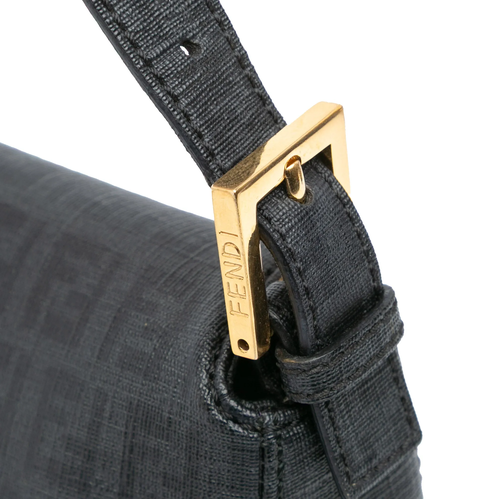 Zucchino Spalmati Double Flap Chain Shoulder Bag